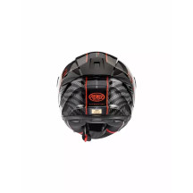 Casco Hyper Carbon PS — Talla L, Rojo/Negro brillo